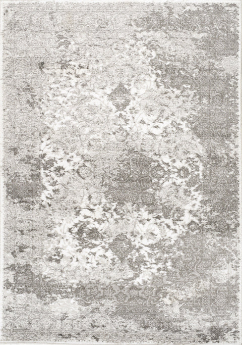 Paladin 3197_32 Grey White Transitional Area Rug by Novelle Home