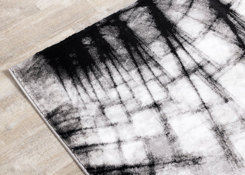 Platinum Grey Shatter Rug by Kalora Interiors