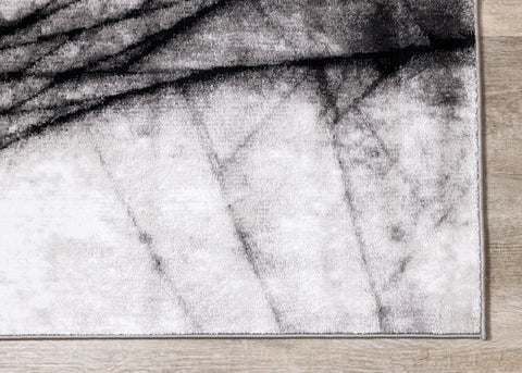 Platinum Grey Shatter Rug by Kalora Interiors