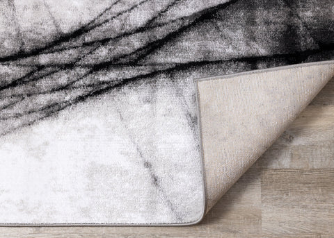 Platinum Grey Shatter Rug by Kalora Interiors