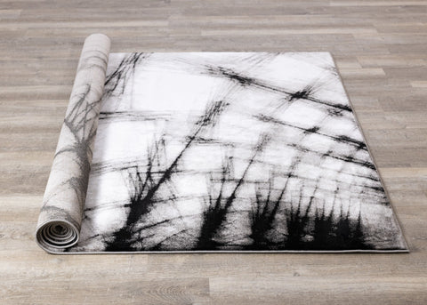 Platinum Grey Shatter Rug by Kalora Interiors