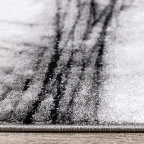 Platinum Grey Shatter Rug by Kalora Interiors