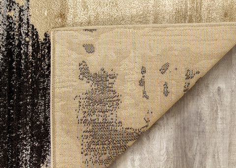Platinum 3097_26 Organic Haze Grey Area Rug by Kalora Interiors