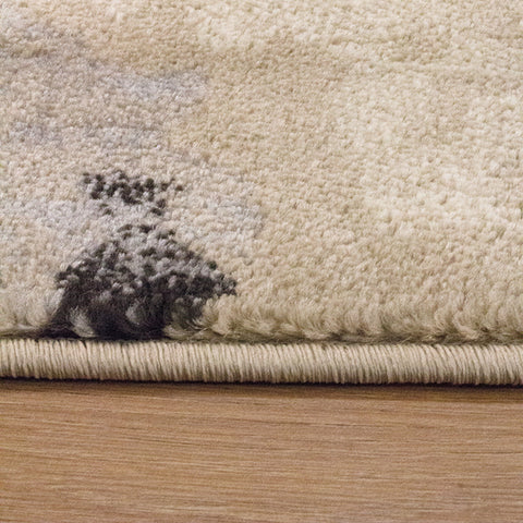 Platinum 3097_26 Organic Haze Grey Area Rug by Kalora Interiors