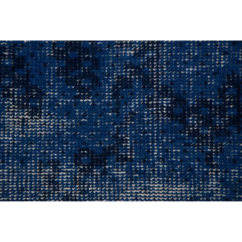 Abigail RABI-30413 Cobalt Blue Hand Knotted Wool and Cotton Area Rug by Renwil
