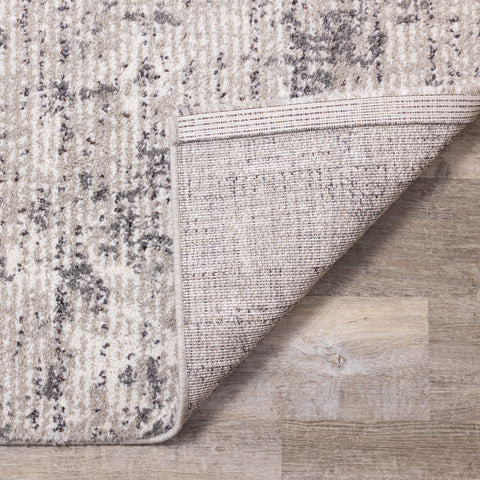 Ravine Grey Cream Distressed Rug by Kalora Interiors