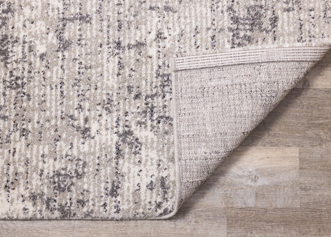 Ravine Grey Cream Distressed Rug by Kalora Interiors