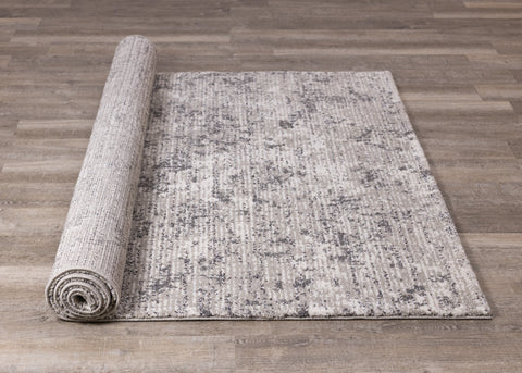 Ravine Grey Cream Distressed Rug by Kalora Interiors