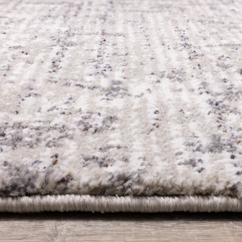 Ravine Grey Cream Distressed Rug by Kalora Interiors
