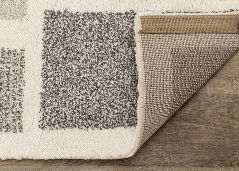 Sable 2053_T917 Cream Purple Yellow Blocks Rug By Kalora Interiors