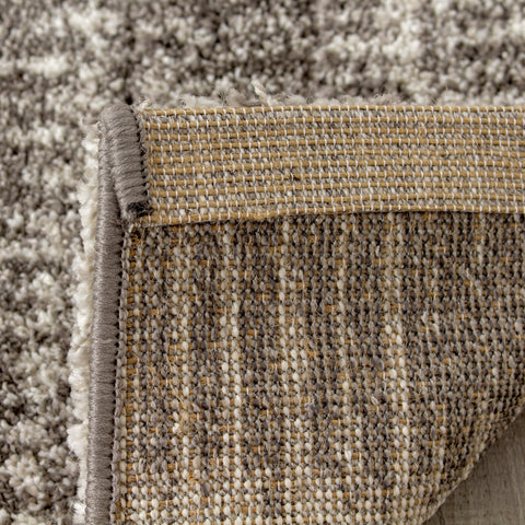 Sable 6901_G240 Grey/White Striped Cords Area Rug by Kalora Interiors