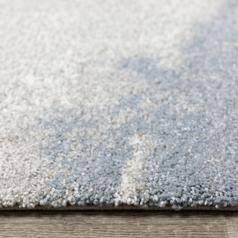 Sable Grey Blue Cirrus Rug by Kalora Interiors
