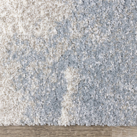 Sable Grey Blue Cirrus Rug by Kalora Interiors