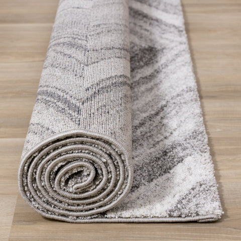 Sable Cream Grey Shaded Paragon Rug by Kalora Interiors