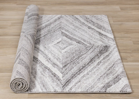 Sable Cream Grey Shaded Paragon Rug by Kalora Interiors