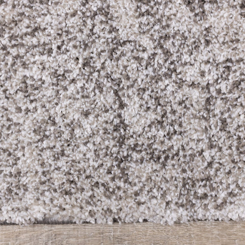 Sable Grey Cream Zebra Ripple Rug by Kalora Interiors