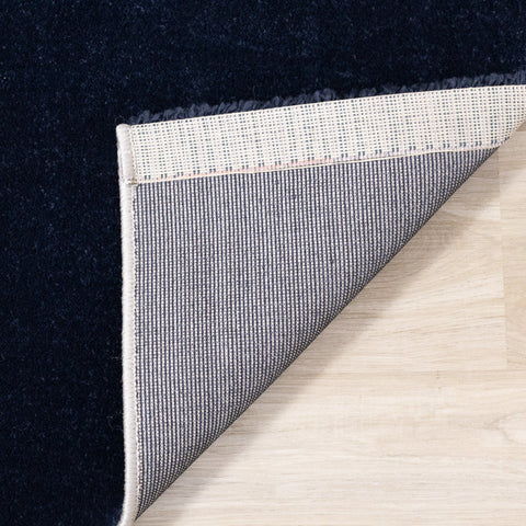 Safi Grey Blue Large Geometry Rug by Kalora Interiors