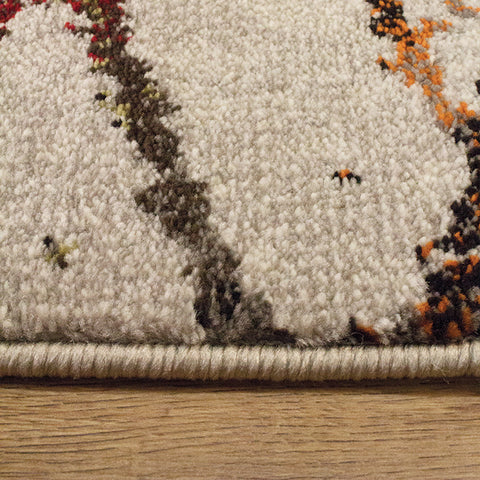 Safi 5871_6S01 Grey Multi Splatter Area Rug by Kalora Interiors