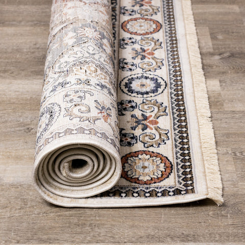 Samira Traditional Border Rug by Kalora Interiors