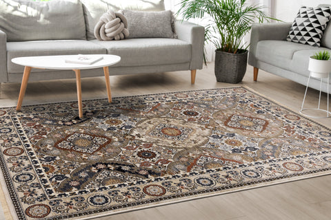 Samira Traditional Border Rug by Kalora Interiors