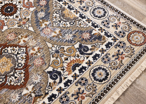 Samira Traditional Border Rug by Kalora Interiors