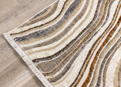 Samira Curvy Waves Rug by Kalora Interiors
