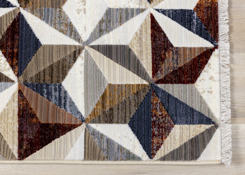 Samira Geometric Star Rug by Kalora Interiors