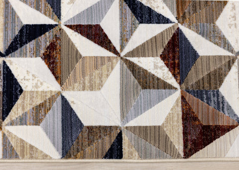 Samira Geometric Star Rug by Kalora Interiors