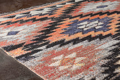 Sara B416_0696 Bright Southwest Tribal Area Rug by Kalora Interiors