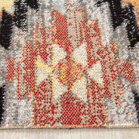 Sara B416_0696 Bright Southwest Tribal Area Rug by Kalora Interiors
