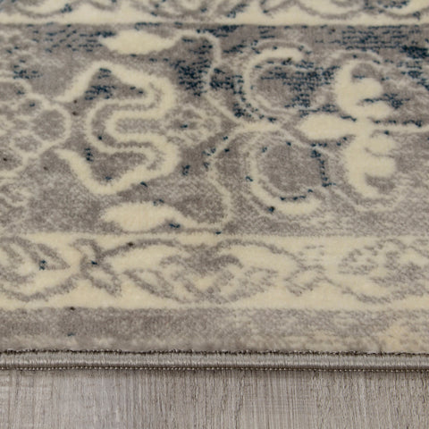 Sidra B850_2747 Transitional Blue Oriental Style Area Rug by Kalora Interiors
