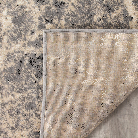 Siecle 16100_613 Cream Beige Grey Sandstorm Area Rug by Novelle Home