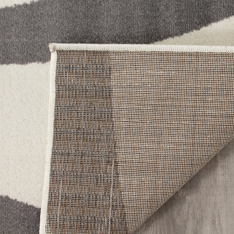 Siecle 16103_19 Cream Grey Swaying Area Rug by Novelle Home