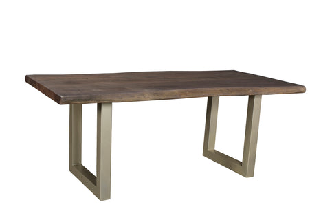 Taj Large Dining Table | Vinegar Matte | by LH Imports