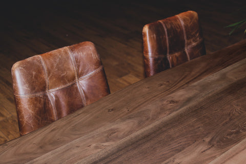 Taj Large Dining Table | Vinegar Matte | by LH Imports