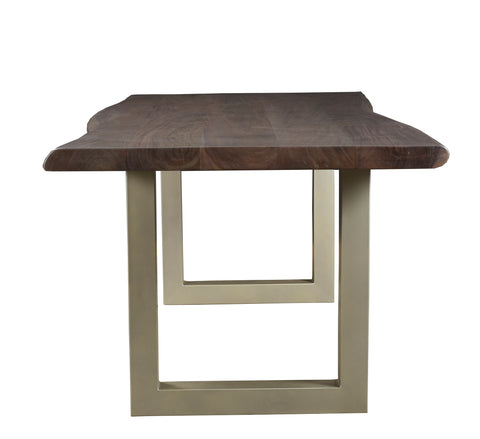 Taj Dining Table | Vinegar Matte | by LH Imports