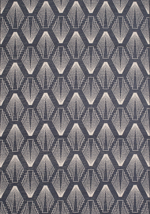 Vista 9388_H831 Shell Shapes Indoor/Outdoor Area Rug by Kalora Interiors