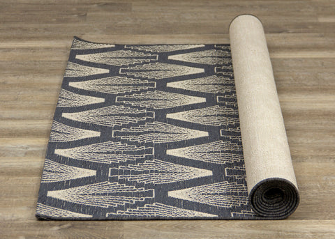 Vista 9388_H831 Shell Shapes Indoor/Outdoor Area Rug by Kalora Interiors