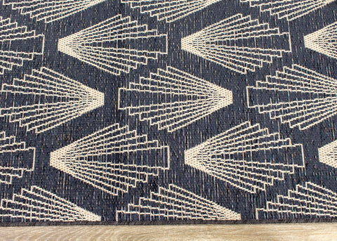 Vista 9388_H831 Shell Shapes Indoor/Outdoor Area Rug by Kalora Interiors