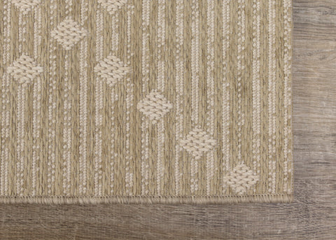 Vista 9406_H819 Diamond Pattern Indoor/Outdoor Area Rug by Kalora Interiors