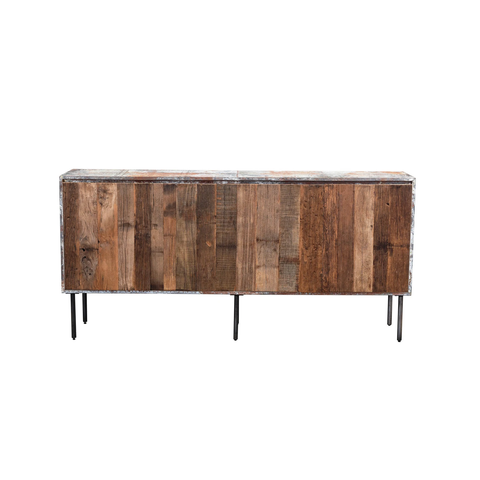 Reclaimed 4 Door Sideboard by LH Imports