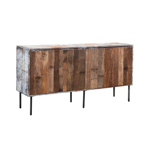 Reclaimed 4 Door Sideboard by LH Imports