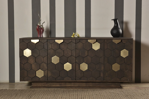 Bailey Sideboard | Cocoa Brown | by LH Imports