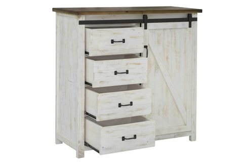 Provence 4 Drawer Chest 1 Door by LH Imports
