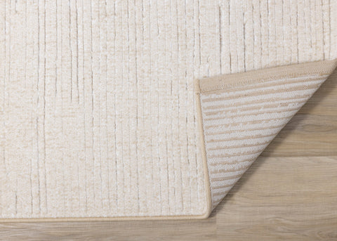 Ella Cream Carved Pile Plush Rug by Kalora Interiors