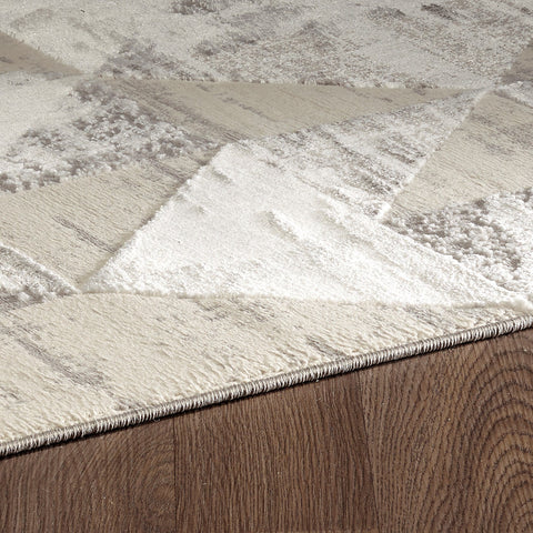 Panache PAN-6188B-GRY Soft Powerloomed Grey Area Rug By Viana Inc