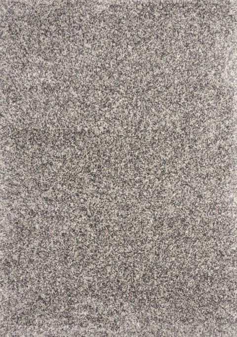 Maroq Beige Grey Cream Tonal Solid Rug by Kalora Interiors