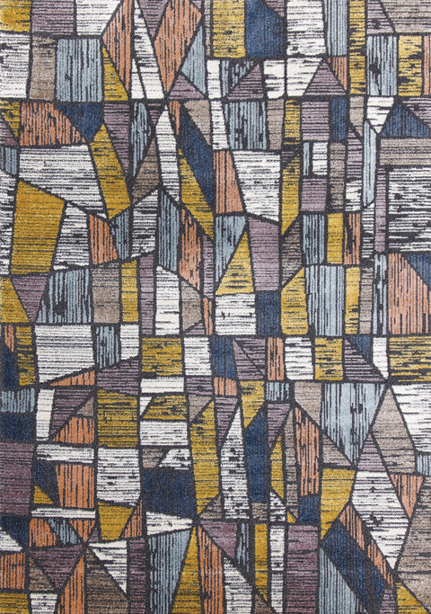Lyric Stain Glass Rug by Kalora Interiors