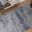 Oksana OKS-1179-SBLUNVY Indoor-Outdoor Modern Distressed Blue Area Rug By Viana Inc