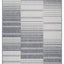 Oksana OKS-01704A-GRY Indoor-Outdoor Geometric Grey Area Rug By Viana Inc